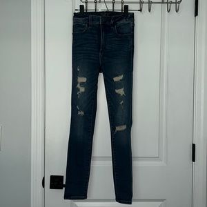 Abercrombie & Fitch high Rise Super Skinny Jeans